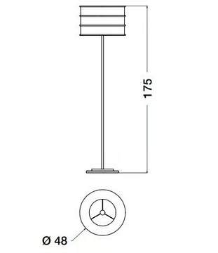 COCOON - Metal floor lamp by CPRN HOMOOD - view 3